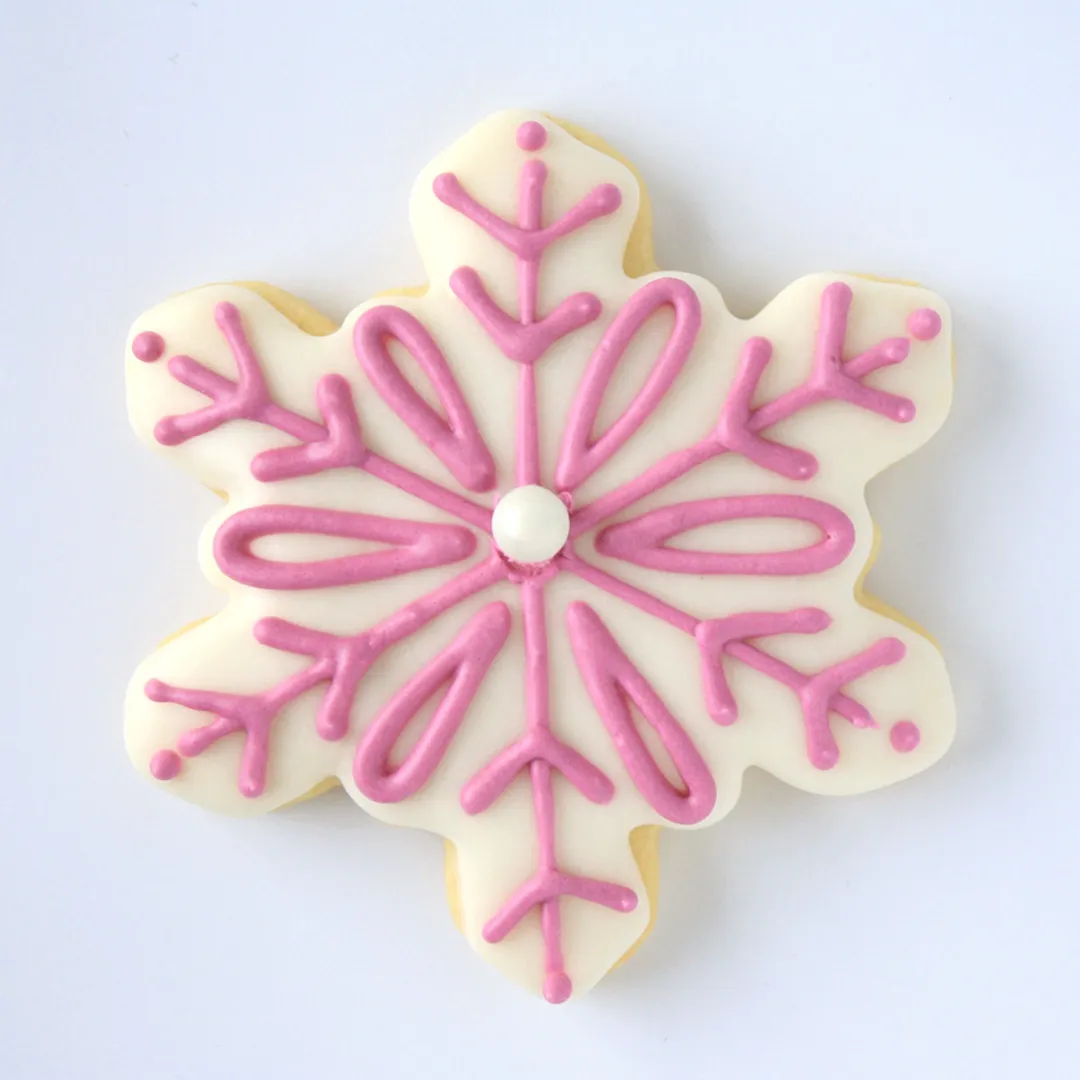 Geometric Snowflake Cookie Cutter, 4"