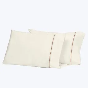 Gramercy Sheets & Pillowcases, Ivory/Coffee