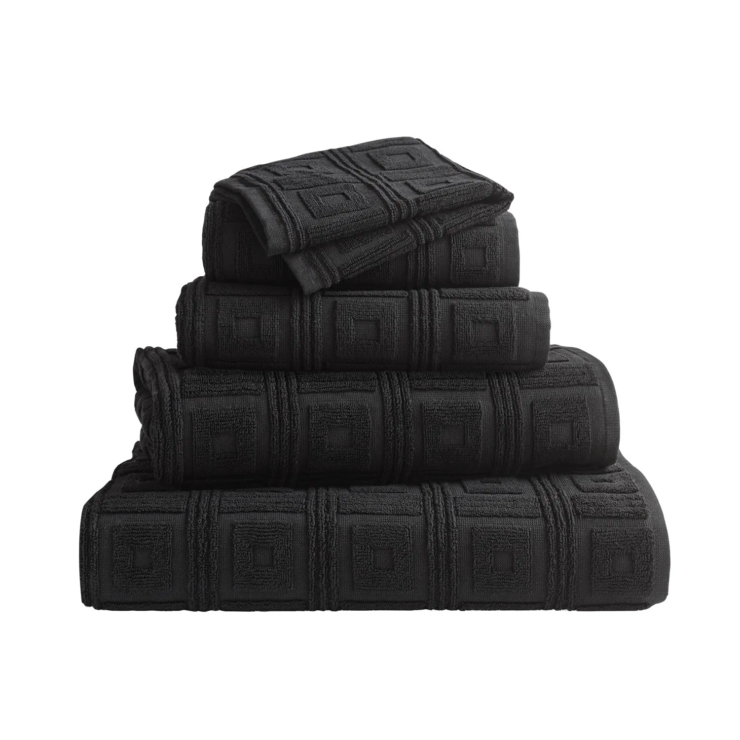 greg natale | astoria bath mat | black