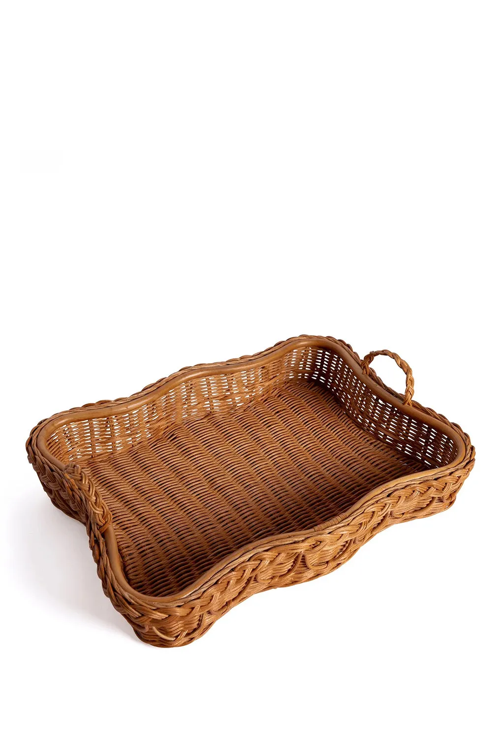 HADLEY RATTAN TRAY