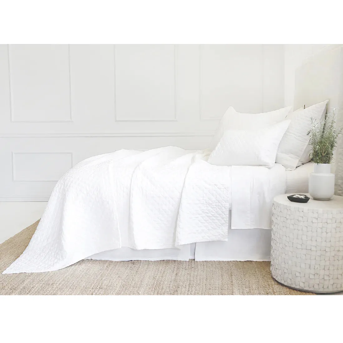 Hampton Standard Sham White