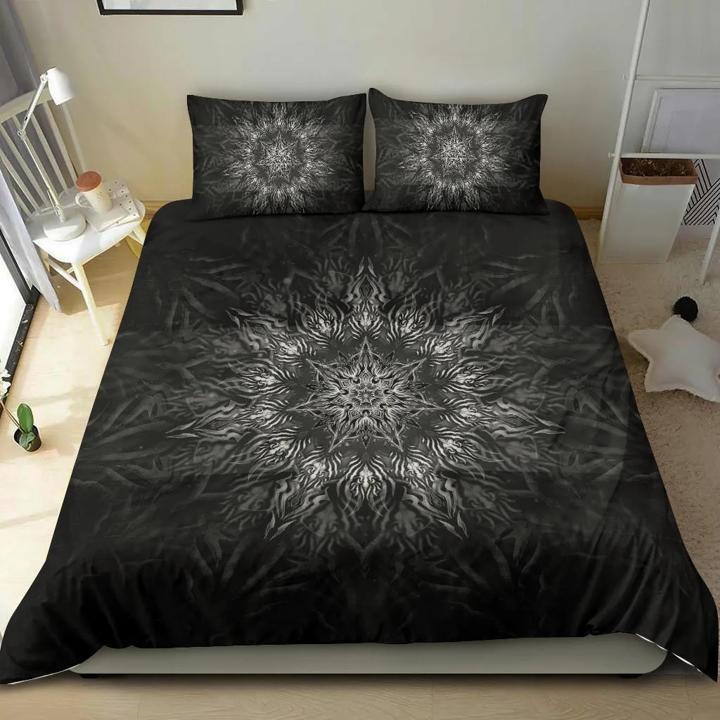 Heptagram Mandala - Dark | Bedding Set | Mandalazed