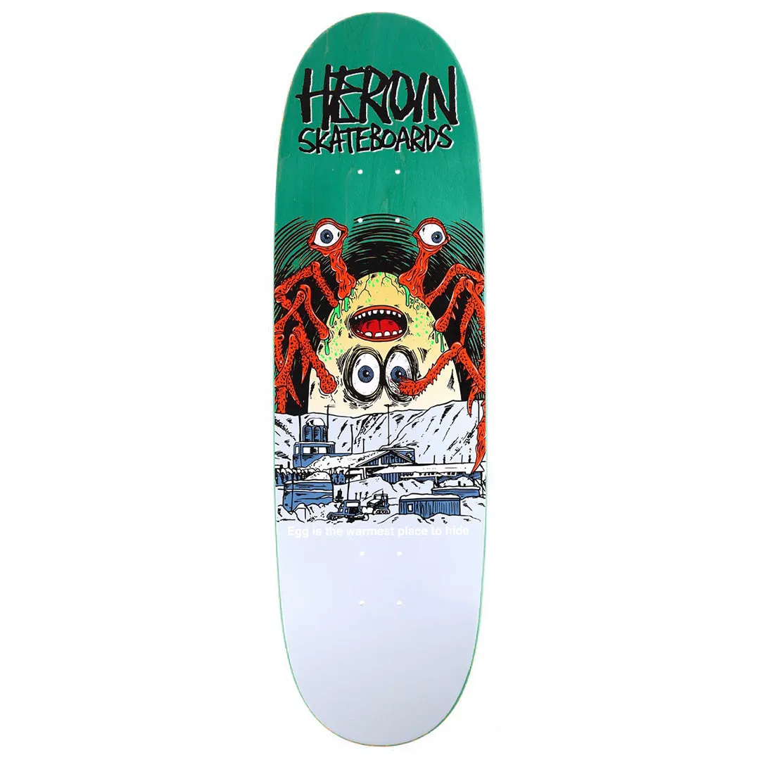 Heroin - Space Egg 2 9.4 Skateboard Deck