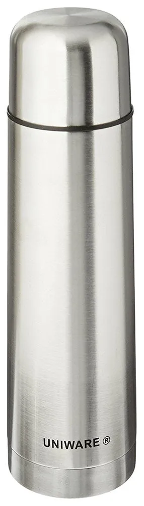 High Quality Stainless Steel Vacuum Flask Bottle Thermos Silver - 500 Ml