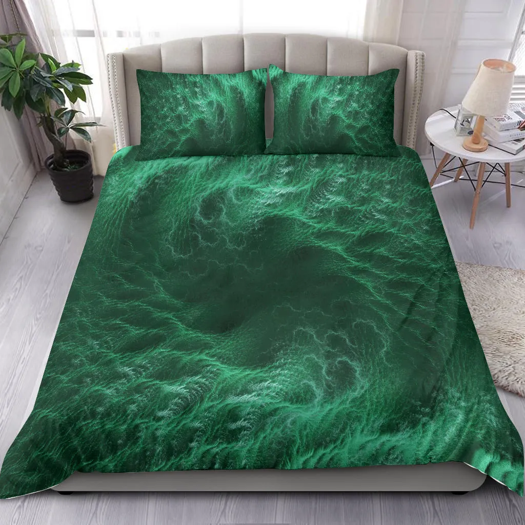 Jade Vortex | Bedding Set | Fractalcraft