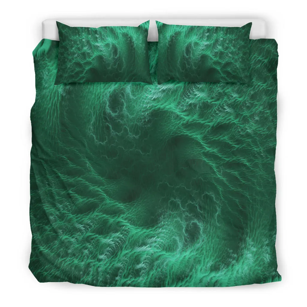 Jade Vortex | Bedding Set | Fractalcraft