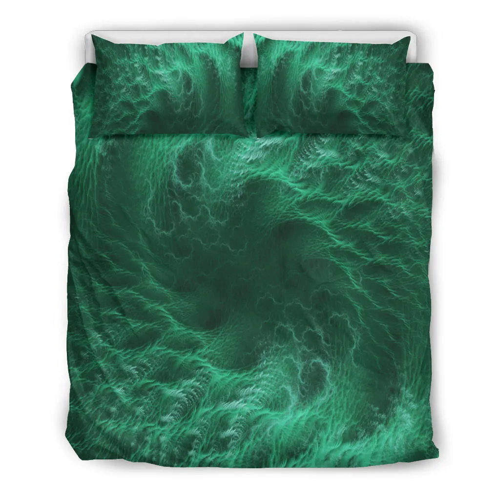 Jade Vortex | Bedding Set | Fractalcraft