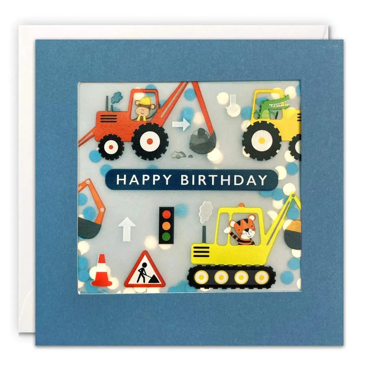 James Ellis Happy Birthday Diggers Shakies Card