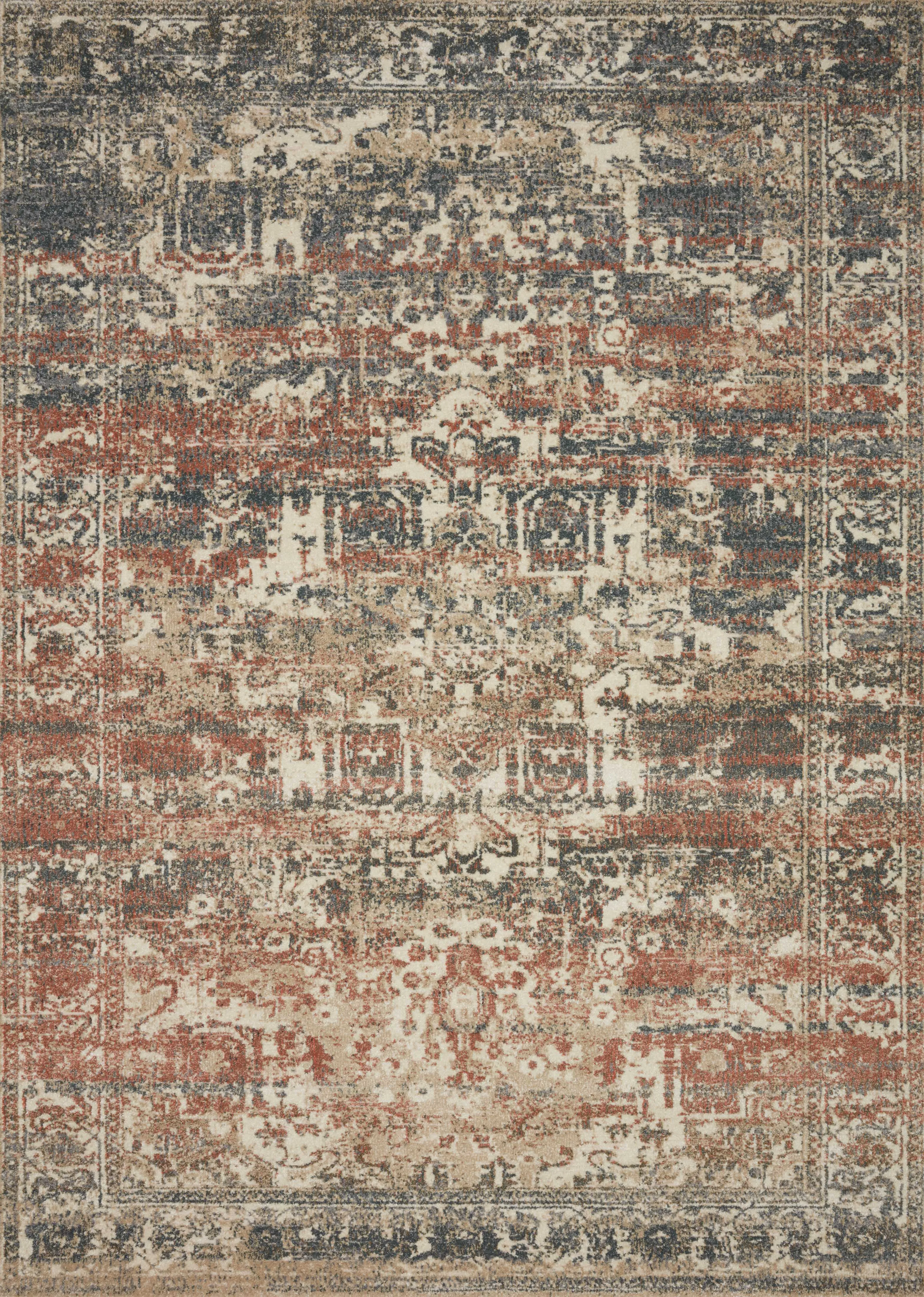 Jasmine Rug in Natural / Multi by Loloi