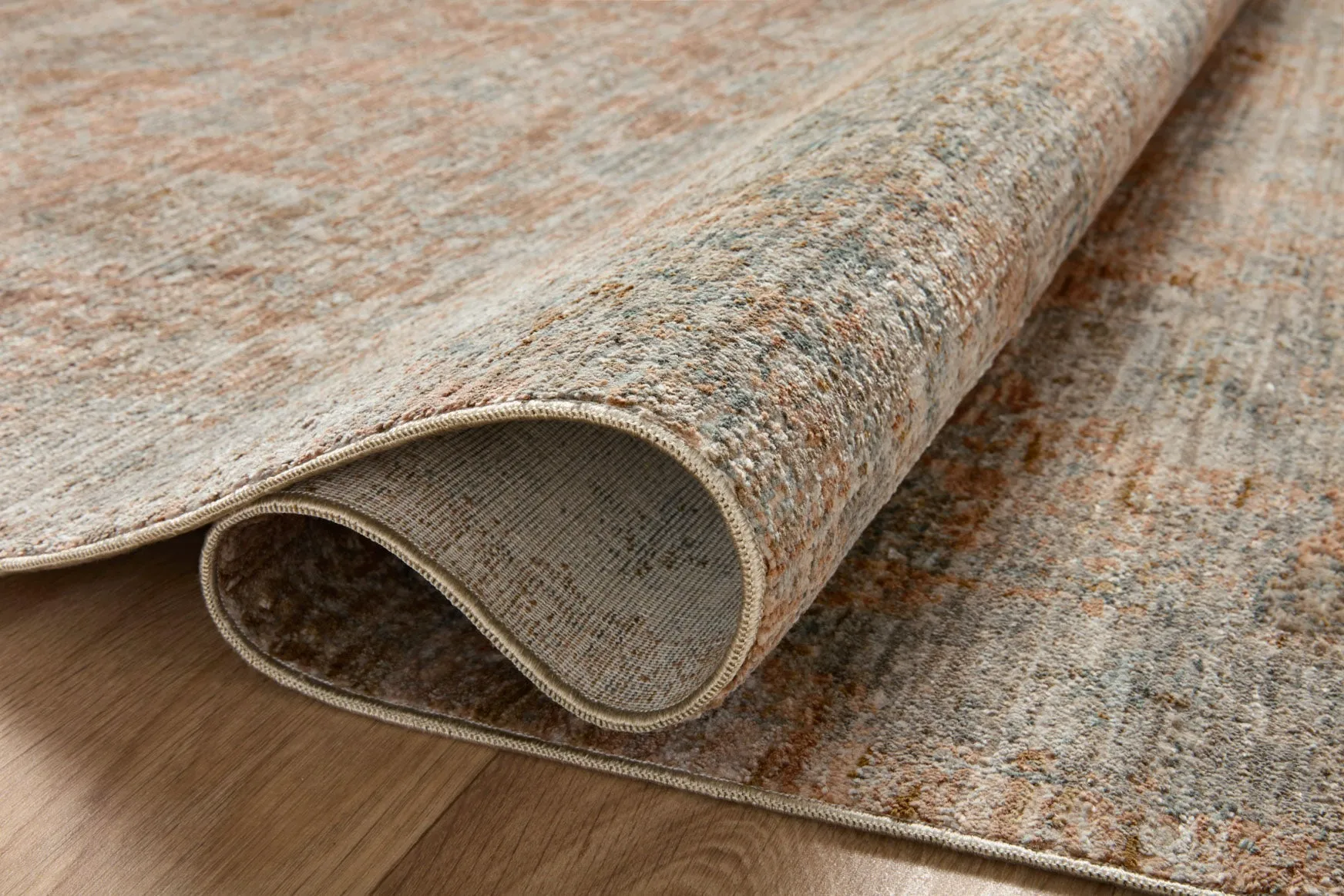 Jean Stoffer x Loloi Katherine Rug - Terracotta Smoke