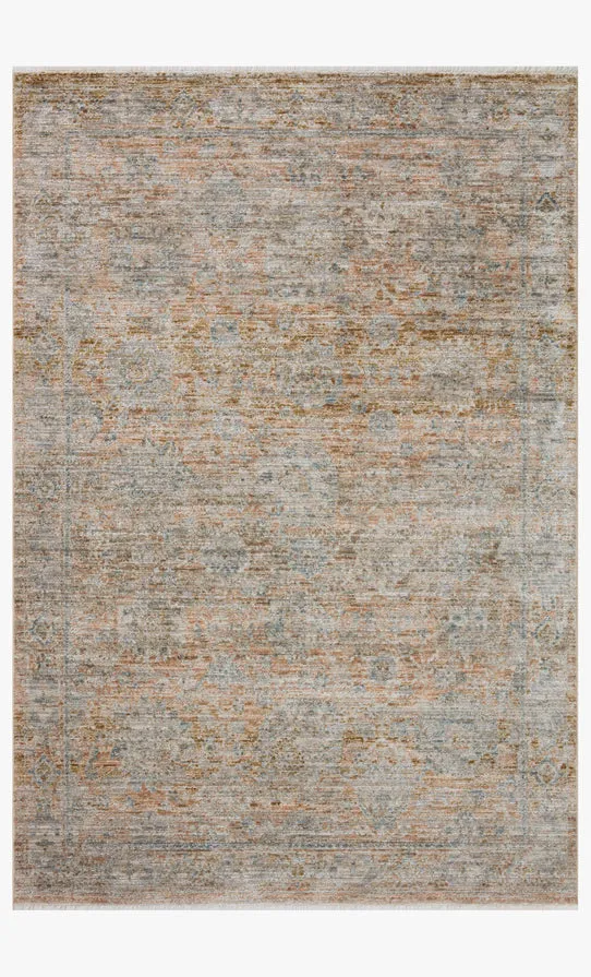 Jean Stoffer x Loloi Katherine Rug - Terracotta Smoke