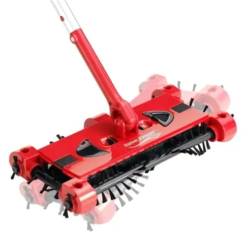 JML 360 Degree Swivel Sweeper - Red | A00955