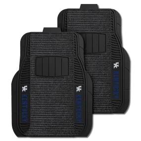 Kentucky Wildcats 2 Piece Deluxe Car Mat Set