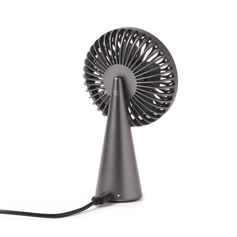 Lexon Wino Mini Portable Fan - Gunmetal