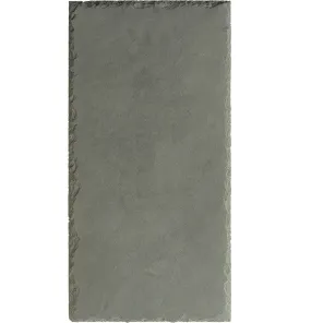 Lovat SS03F First Quality Natural Brazilian Roof Slate Pre Holed - Grey / Green 500mm x 250mm