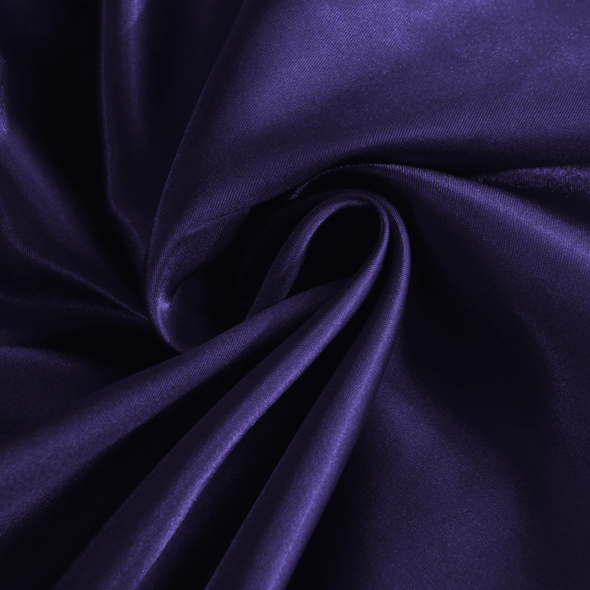 Luxury 3 PCS Satin Silk Duvet Set – Deep Purple Bedding Collection