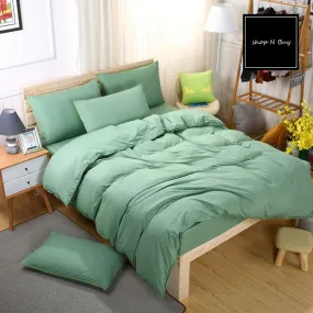 Luxury Green Lake Duvet Set - 6 Pieces