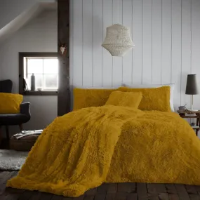 Luxury Hug & Snug Duvet Cover Set Ochre