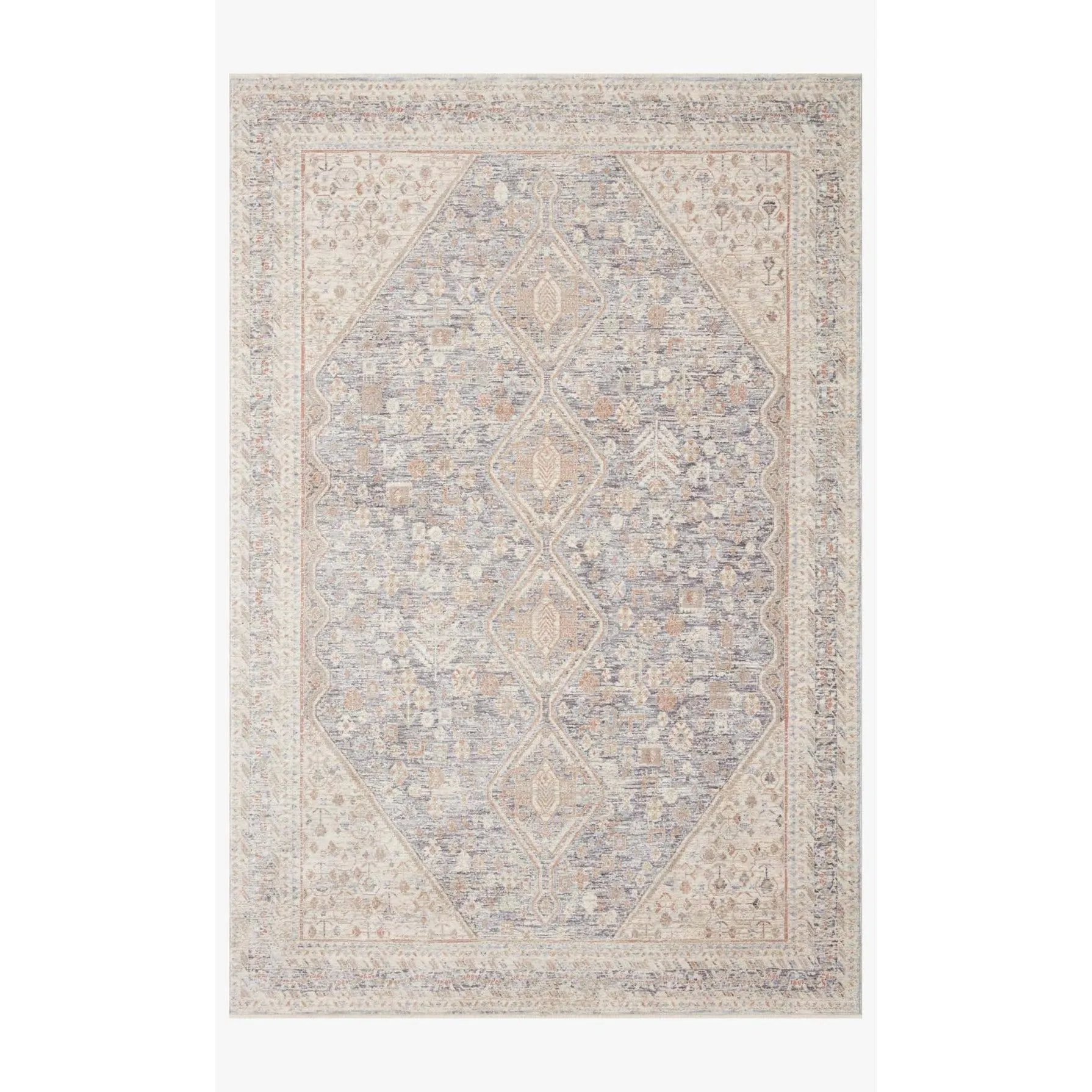 Magnolia Home Carlisle Blue/Ivory Rug