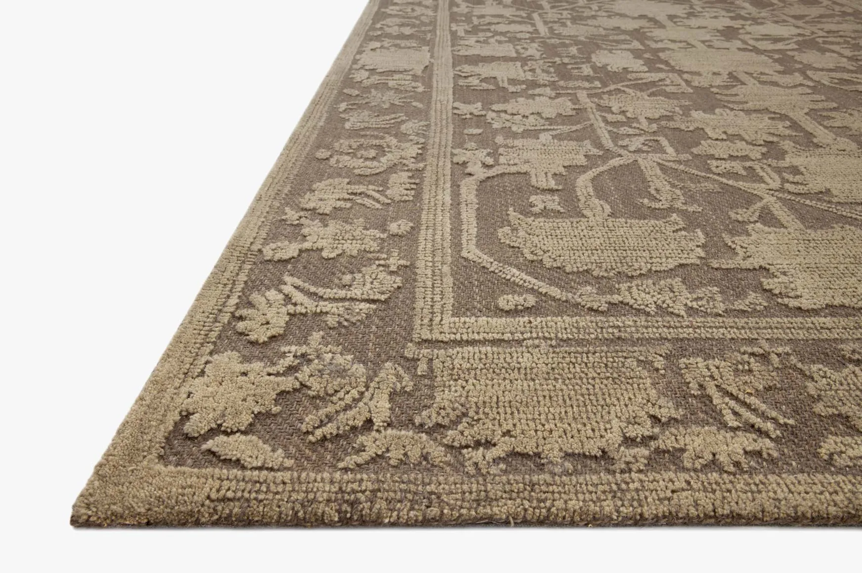 Magnolia Home x Loloi Gloria Rug - Bark Khaki