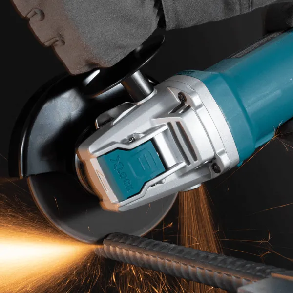 Makita GA5080R Angle Grinder 5" (X-lock) 1,400W [Anti-Restart]