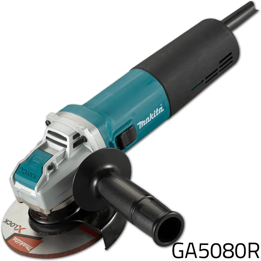 Makita GA5080R Angle Grinder 5" (X-lock) 1,400W [Anti-Restart]