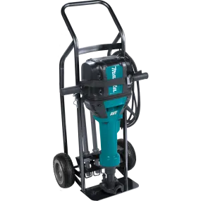 Makita (HM1812X3) 70 lb. Advanced AVT® Breaker Hammer, 1-1/8" Hex, 4-piece steel set, premium cart