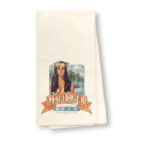 Maui Lager  Flour Sack Dish Towel