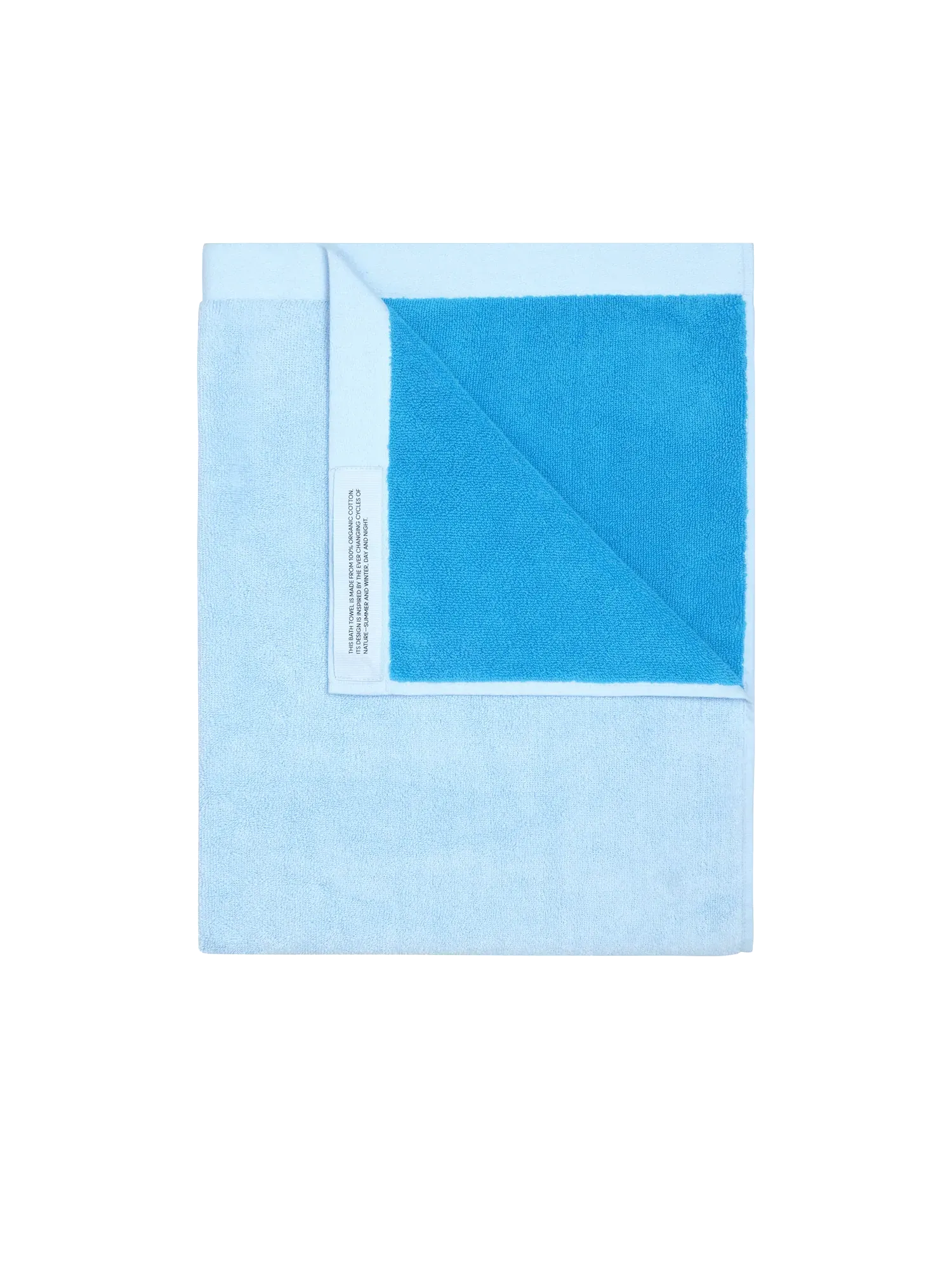 Medium Bath Towel—moonstone blue