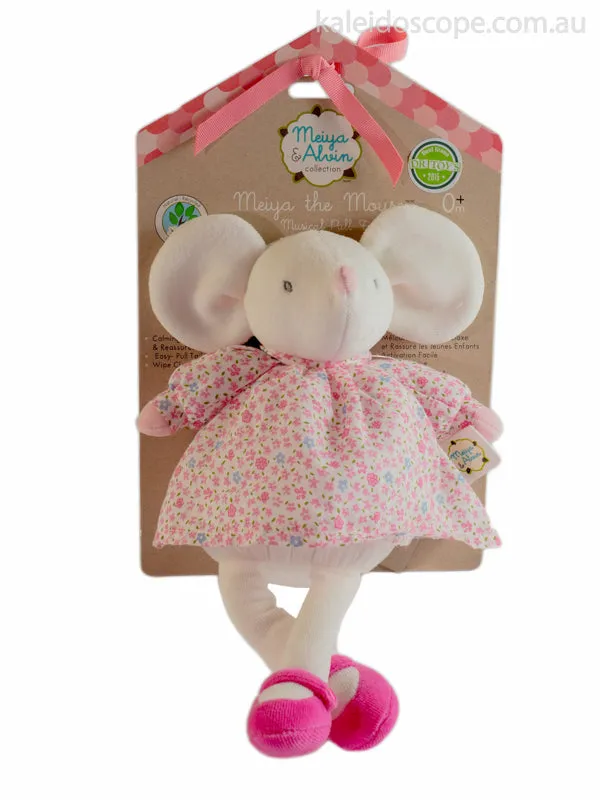 Meiya & Alvin - Meiya Mouse Musical Lullaby Toy Comforter