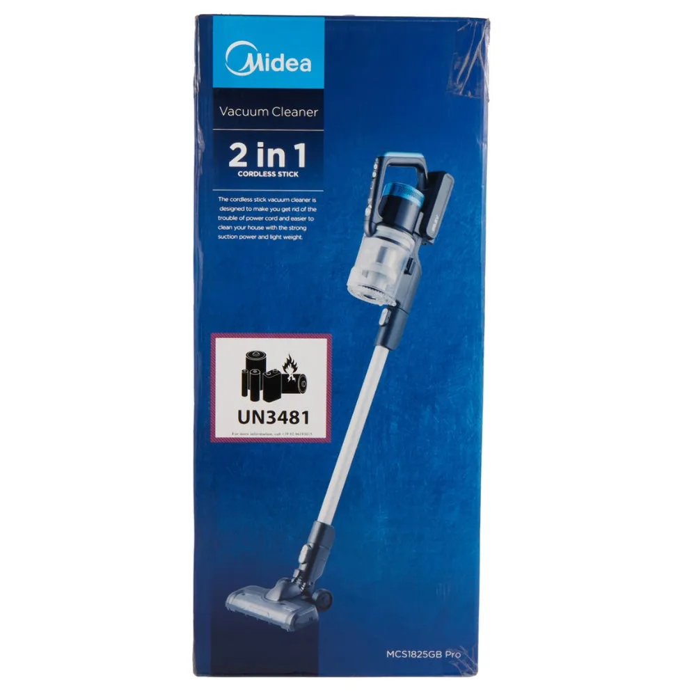 Midea Cordless Vacuum - Black and Blue