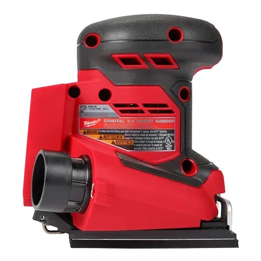 Milwaukee M18 Orbital 1/4" Sheet Sander