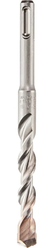 Milwaukee M/2 48-20-7452 Hammer Drill Bit, 3/8 in Dia, 8 in OAL, Spiral Flute, 4-Flute, 25/64 in Dia Shank :CD: QUANTITY: 1