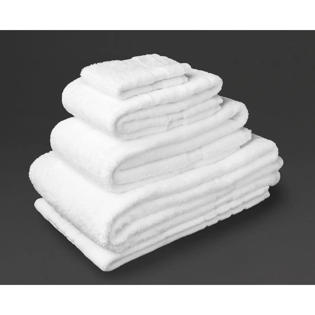 Mitre Luxury Savanna Face Cloth White (Pack of 10) - HB622