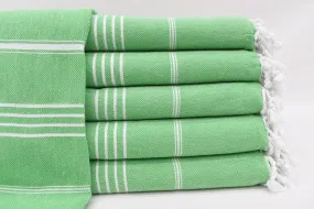 MONACO GREEN TURKISH TOWEL