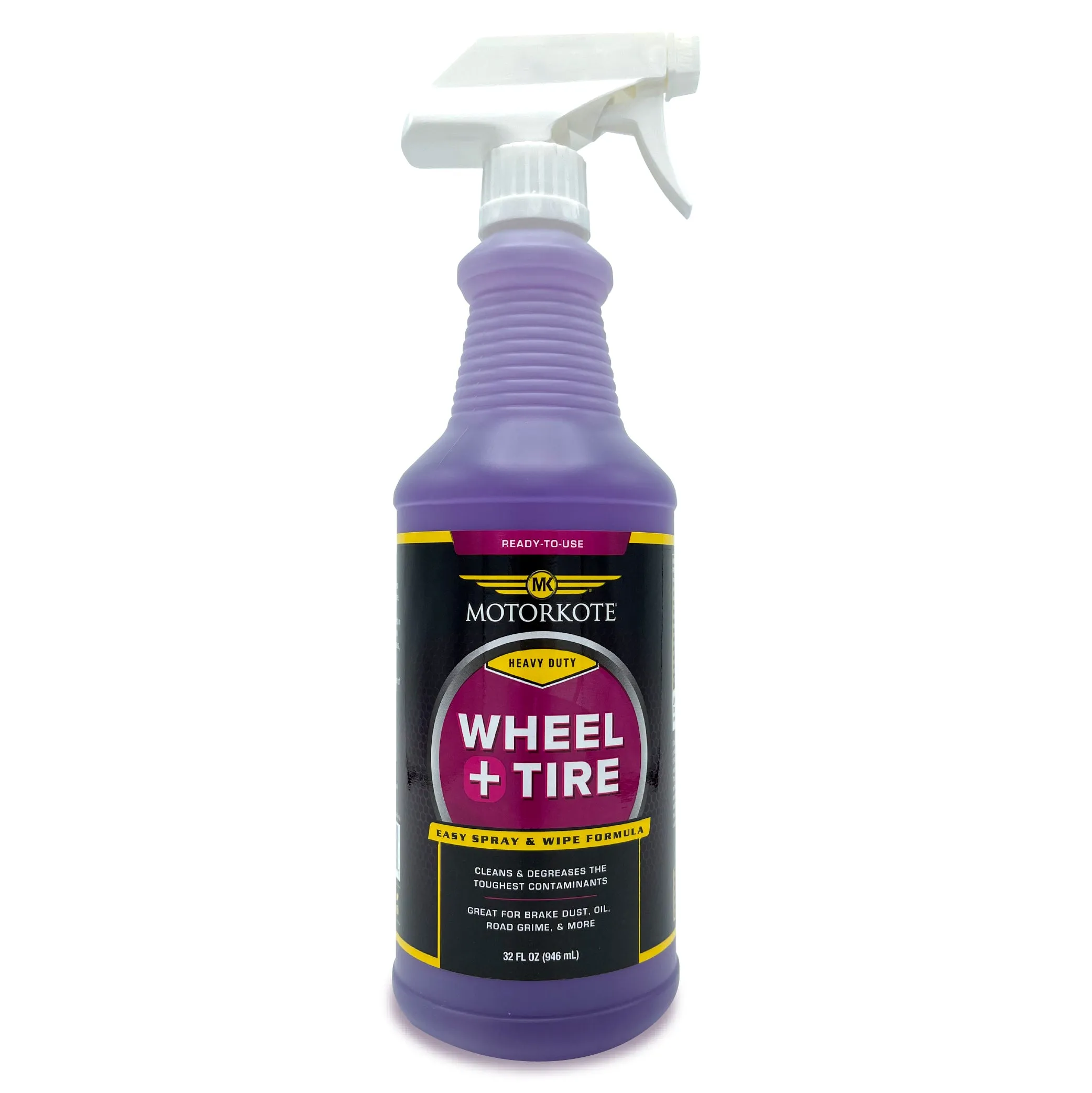 MotorKote Wheel   Tire Cleaner, Easy spray & Wipe formula 32 oz Quart size