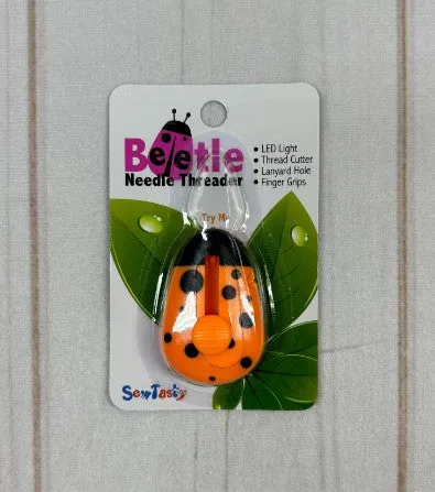 Needle Beetle Threader Orange