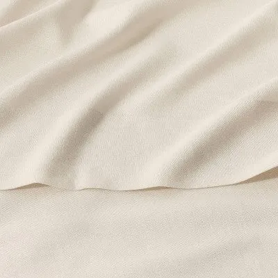 New - Full Linen Blend Sheet Set Natural - Casaluna