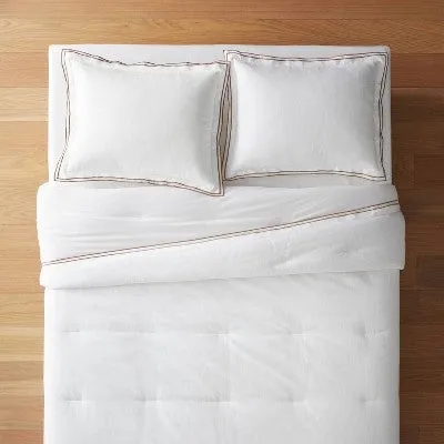 New - Threshold Studio McGee Cotton Slub Comforter Set