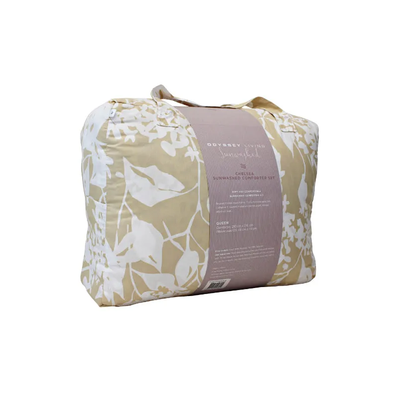 Odyssey Living Chelsea Sunwashed Birch Comforter Set