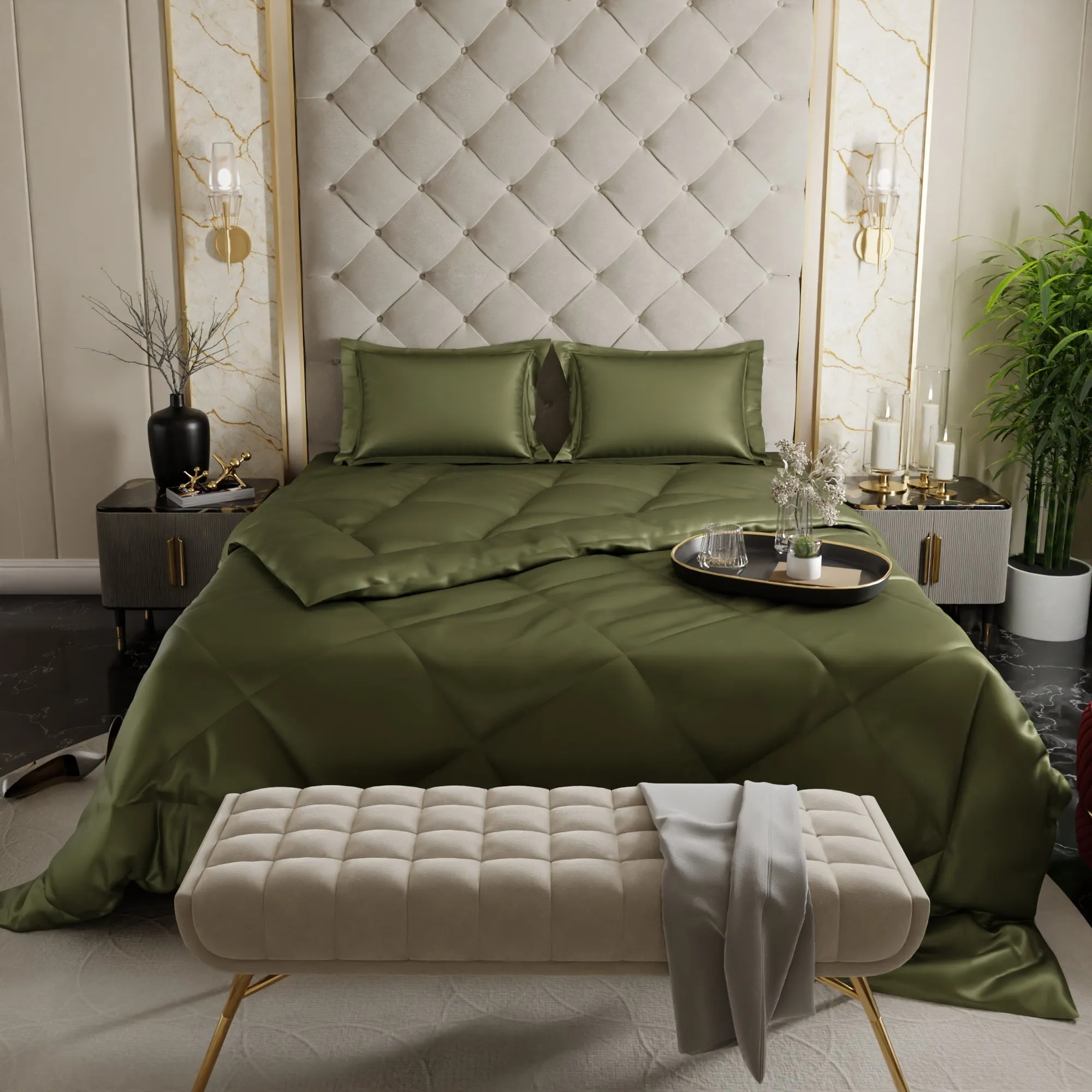 Olive Oasis Comforter