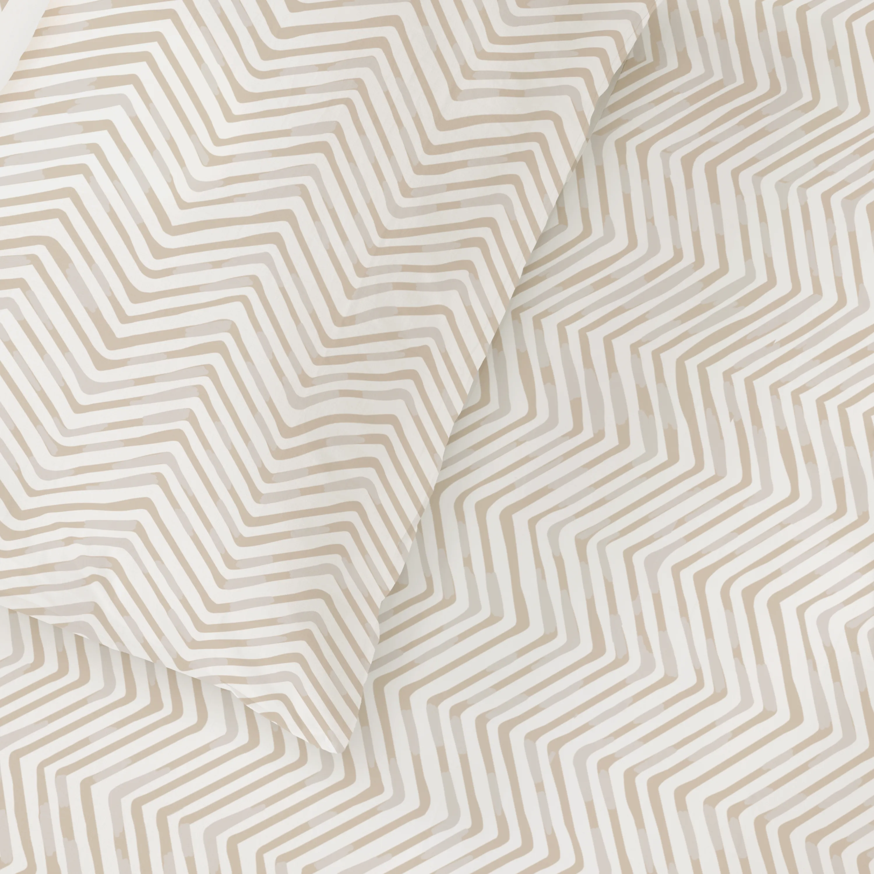 Organic Cotton Sheet Set - Herringbone