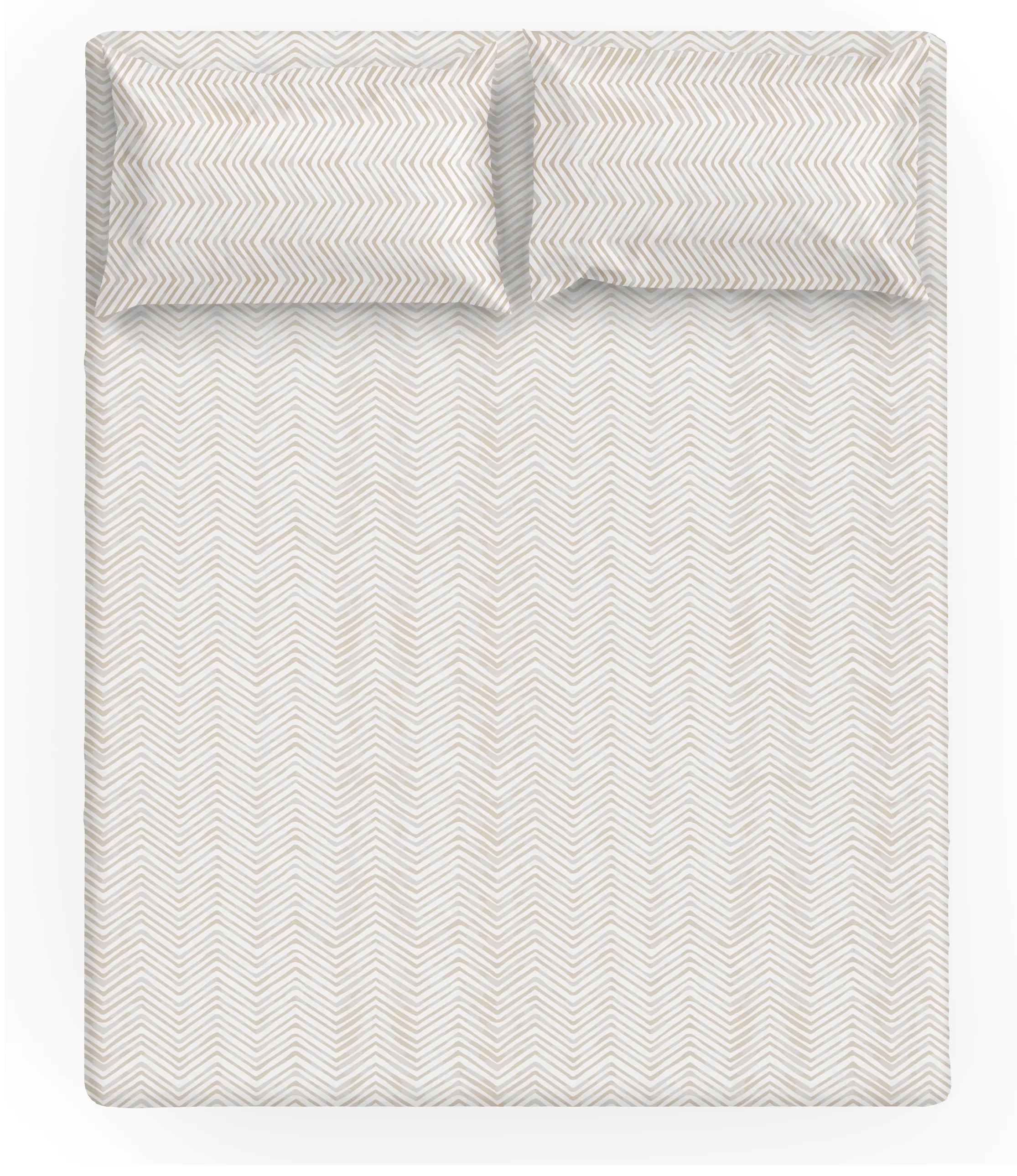 Organic Cotton Sheet Set - Herringbone