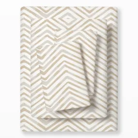 Organic Cotton Sheet Set - Herringbone