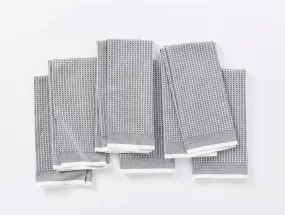 Organic Waffle Kitchen Towels, Set of 6