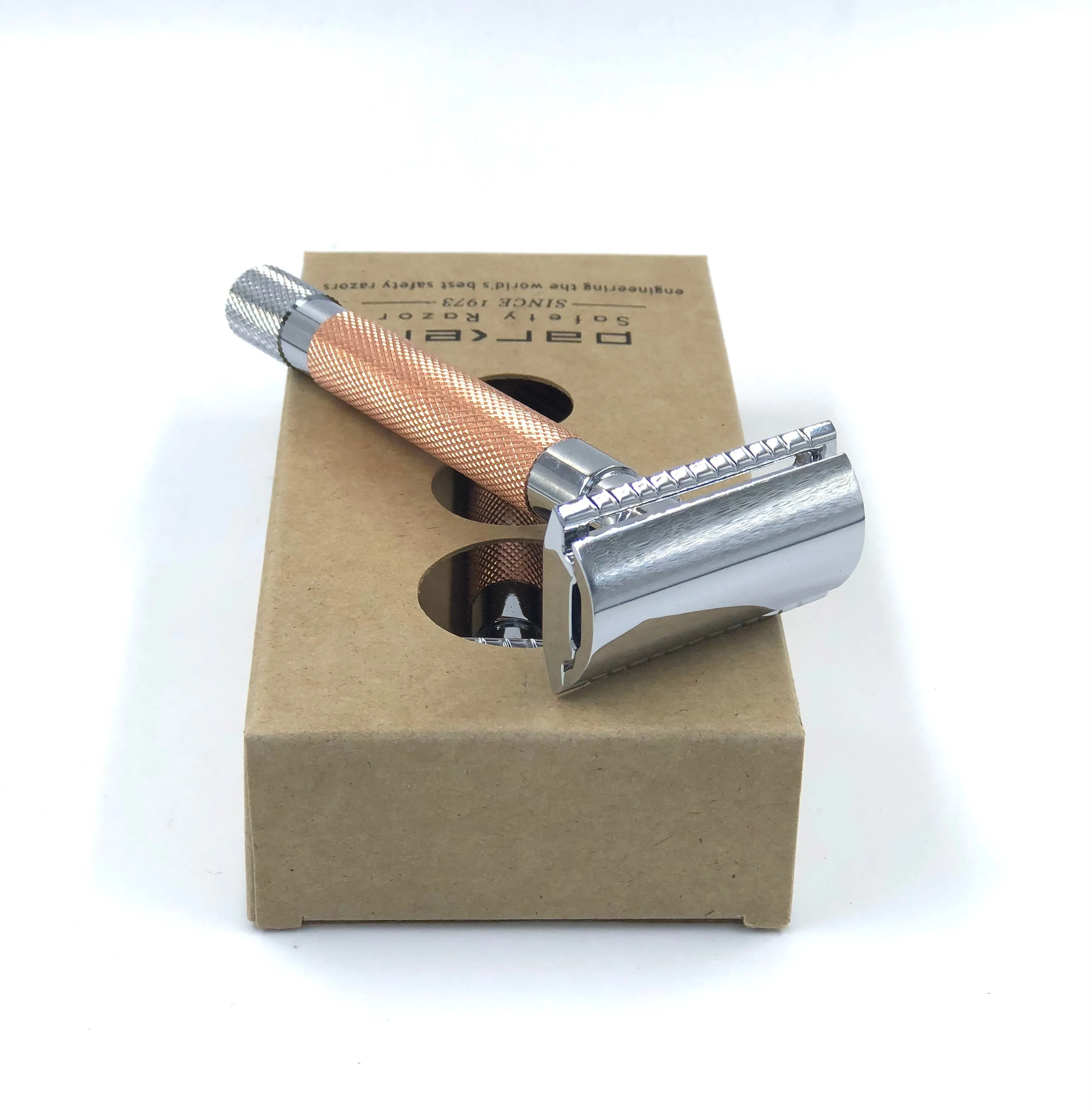 Parker 56R Safety Razor, Rose Gold