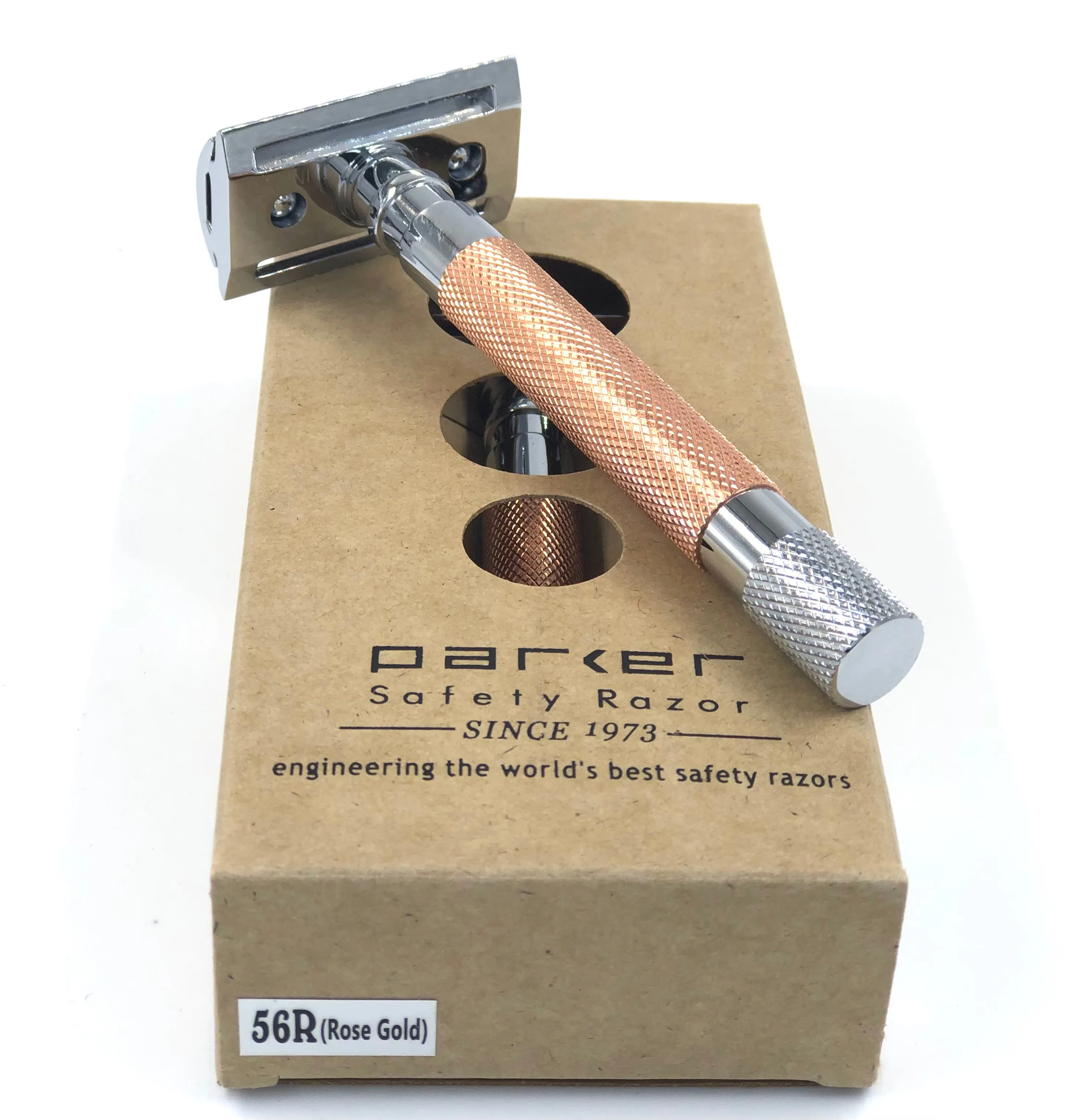 Parker 56R Safety Razor, Rose Gold