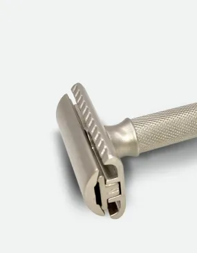 Parker - VARSC Safety Razor, Variant Adjustable, Satin Chrome Finish Handle