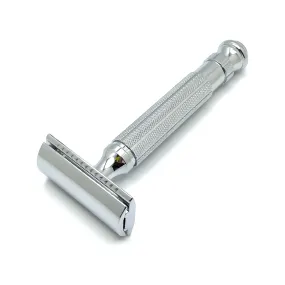 Pearl - Double Edge Safety Razor L-55 Chrome (Closed Comb)