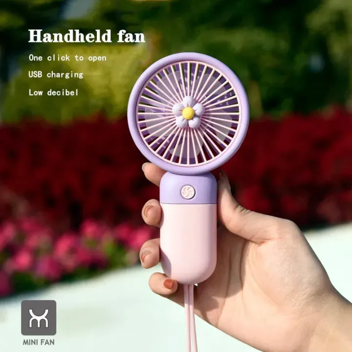 Portable Hand held Table Mini Clip Fan USB Charge